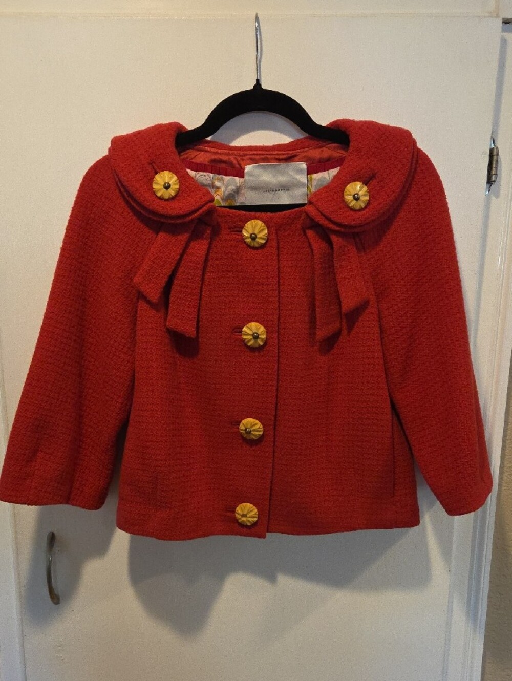 Anthropologie Leifsdottir Jacket with Decorative Buttons 6